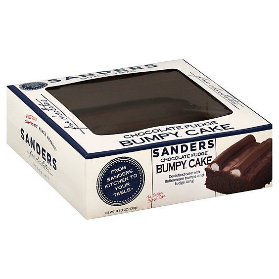 Sanders Cake Bumpy Chocolate - Each