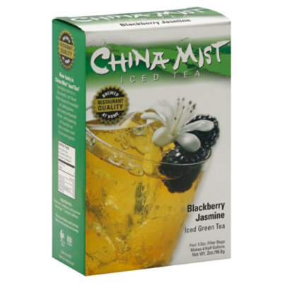 China Mist Green Tea Iced Blackberry Jasmine - 4-0.5 Oz