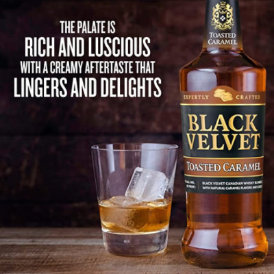 Black Velvet Toasted Caramel Canadian Whiskey 70 Proof Bottle - 750 Ml - Image 3