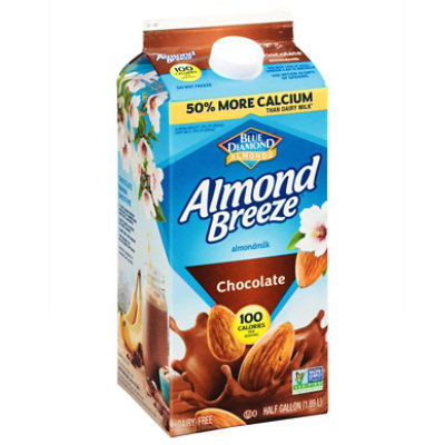 Blue Diamond Almonds Almond Breeze Almondmilk Chocolate - 64 Fl. Oz.
