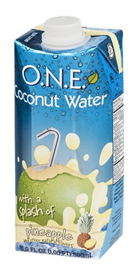 O.N.E. Coconut Water with a splash of pineapple - 16.9 Fl. Oz. - Image 4