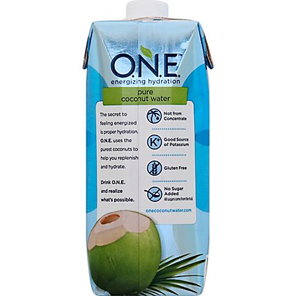 O.N.E. Coconut Water - 16.9 Fl. Oz. - Image 3