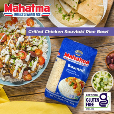 Mahatma Extra Long Grain Basmati Rice Bag - 2 lb - Image 3