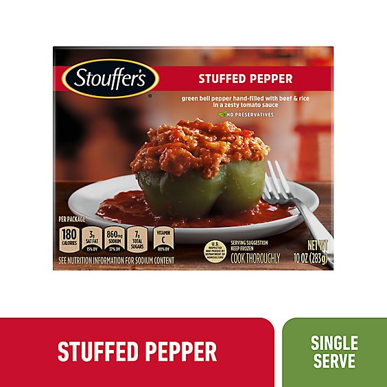 Stouffer's Stuffed Peppers Frozen Dinner - 10 Oz