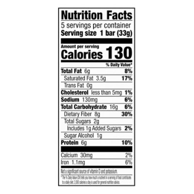 Fiber One Protein Chewy Bars Caramel Nut - 5-1.17 Oz - Image 3