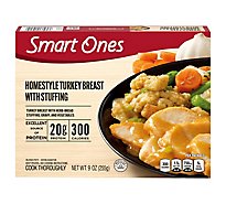 Smart Ones Tasty American Favorites Meal Homestyle Turkey Breast With Stuffing - 9 Oz