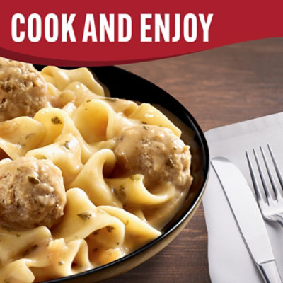 Smart Ones Pasta with Swedish Meatballs & Creamy Sauce Frozen Meal Box - 9.12 Oz - Image 2