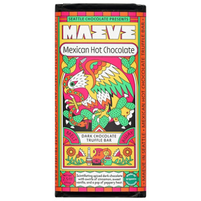 Maeve by Seattle Chocolate Truffle Mexican Hot Chocolate Bar - 2.5 Oz
