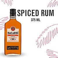 Bacardi Spiced Gluten Free Rum Bottle - 375 Ml - Image 1