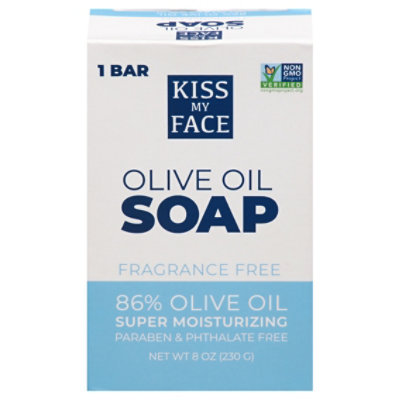 Kiss My Face Bar Soap Pure Olive Oil - 8 Oz - Image 3