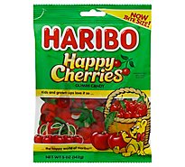 Haribo Gummi Candy Twin Cherries - 5 Oz