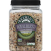 Rice Select Royal Blend Texmati Rice with Flaxseed Light Brown - 28 Oz - Image 2