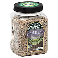Rice Select Royal Blend Texmati Rice with Flaxseed Light Brown - 28 Oz - Image 1