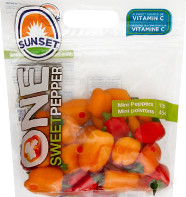 Peppers Bell Peppers Mini Assorted Mix Pack With Red Yellow And Orange - 16 Oz - Image 2