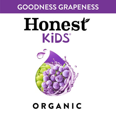 Honest Kids Juice Drink Organic Goodness Grapeness - 8-6.75 Fl. Oz. - Image 4