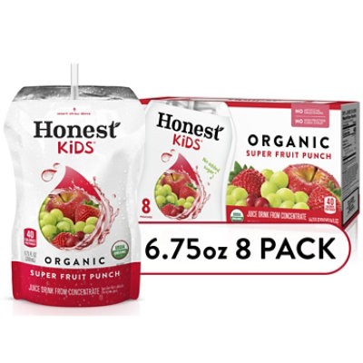 Honest Organic Apple Juice, 6 bottles / 10 fl oz - Foods Co.