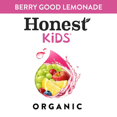 Honest Kids Juice Drink Organic Berry Berry Good Lemonade - 8-6.75 Fl. Oz. - Image 4