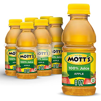 Motts Juice 100% Apple Original - 6-8 Fl. Oz. - Image 1