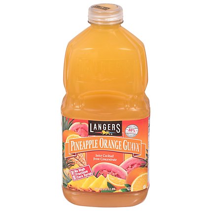 Langers Juice Cocktail Pineapple Orange Guava - 64 Fl. Oz. - Image 2