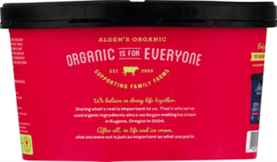 Aldens Ice Cream Strawberry - 1.5 Quart - Image 6