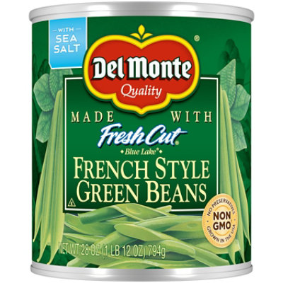 Del Monte Green Beans Blue Lake French Style - 28 Oz - Image 1