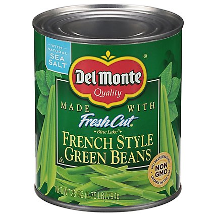 Del Monte Green Beans Blue Lake French Style - 28 Oz - Image 1
