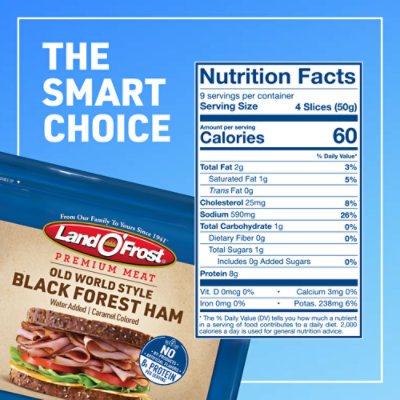 Land O Frost Premium Black Forest Ham - 16 oz - Image 3