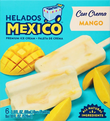 Helados Mexico Premium Mango Ice Cream - 18 Fl. Oz. - Image 2