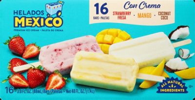 Helados Mexico Value Pack 16 Bars - 48 Fl. Oz. - Image 2