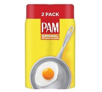 PAM Cooking Spray Canola Oil Superior No Stick Original Value Pack - 2-10 Oz