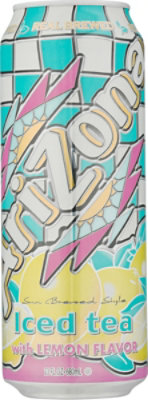 AriZona Iced Tea with Lemon Flavor Sun Brewed Style - 22 Fl. Oz. - Image 2