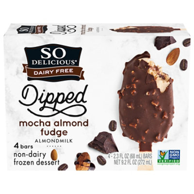 So Delicious Almond Milk Bar Mocha Fudge - 4-2.3 Fl. Oz. - Image 3