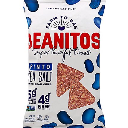 Beanitos Bean Chips Pinto Sea Salt - 5 Oz - Image 2