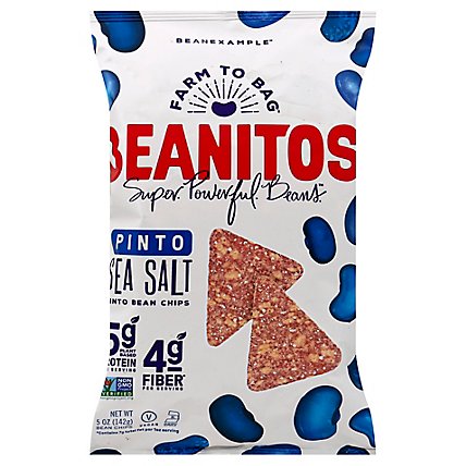 Beanitos Bean Chips Pinto Sea Salt - 5 Oz - Image 1