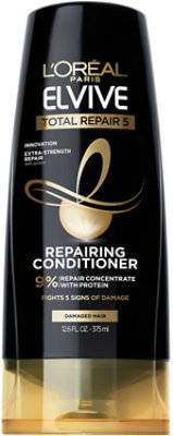 L'Oreal Paris Elvive Total Repair 5 Repairing Conditioner for Damaged Hair - 12.6 Fl. Oz. - Image 1