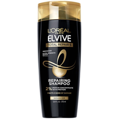 L'Oreal Paris Elvive Total Repair 5 Repairing Shampoo for Damaged Hair - 12.6 Fl. Oz. - Image 1