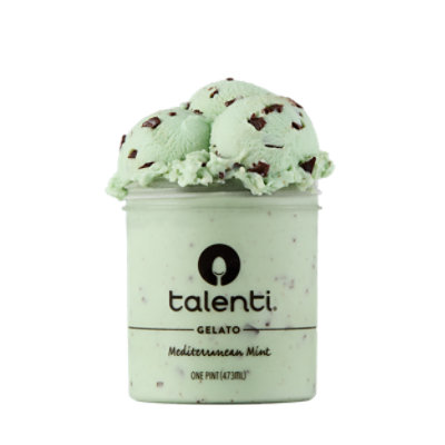 Talenti Mediterranean Mint Gelato - 1 Pint