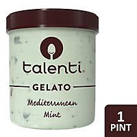 Talenti Gelato Mediterranean Mint - 1 Pint - Image 1