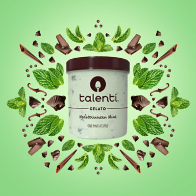 Talenti Mediterranean Mint Gelato - 1 Pint - Image 6