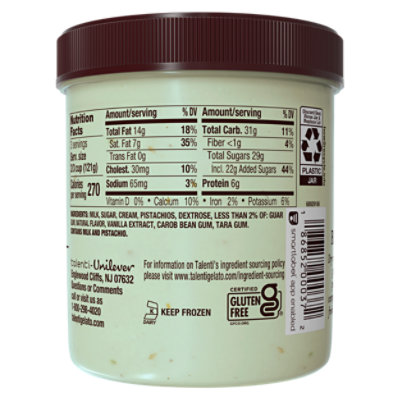 Talenti Pacific Coast Pistachio Gelato - 1 Pint - Image 6