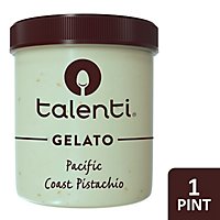 Talenti Pacific Coast Pistachio Gelato - 1 Pint - Image 1