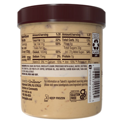 Talenti Coffee Chocolate Chip Gelato - 1 Pint - Image 6