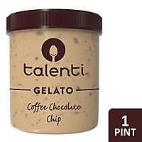 Talenti Gelato Coffee Chocolate Chip - 1 Pint - Image 1