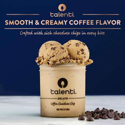 Talenti Coffee Chocolate Chip Gelato - 1 Pint - Image 7