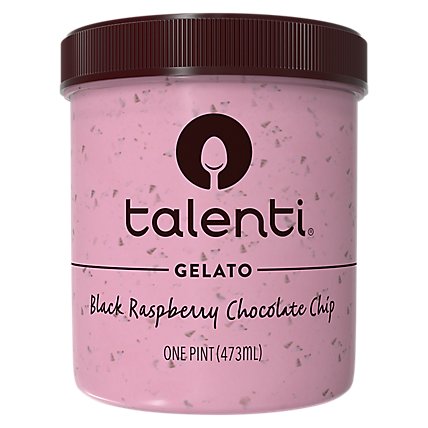 Talenti Gelato Black Raspberry Chocolate Chip - 1 Pint - Image 2