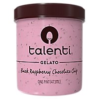 Talenti Black Raspberry Chocolate Chip Gelato - 1 Pint - Image 2