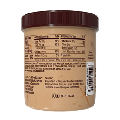 Talenti Chocolate Peanut Butter Cup Gelato - 1 Pint - Image 6