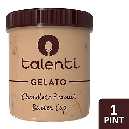 Talenti Gelato Chocolate Peanut Butter Cup - 1 Pint - Image 1