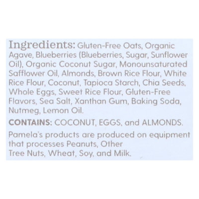Pamelas Whenever Bars Oat Blueberry Lemon Gluten Free - 5-1.41 Oz - Image 5