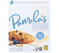 Pamelas Whenever Bars Oat Blueberry Lemon Gluten Free - 5-1.41 Oz